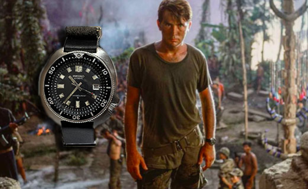 Seiko 6105-8119 Captain Willard portée par Martin Sheen dans Apocalypse Now
