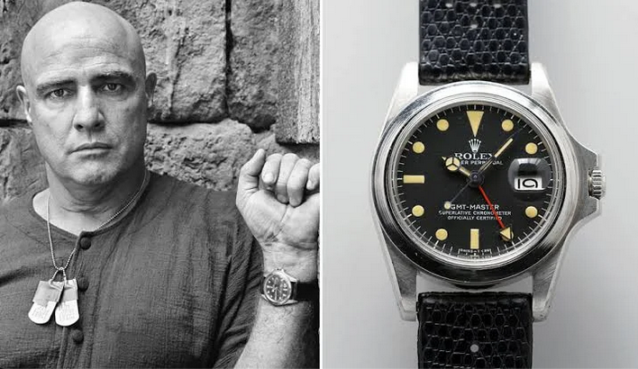 Rolex GMT-Master 1675 portée par Marlon Brando dans Apocalypse Now