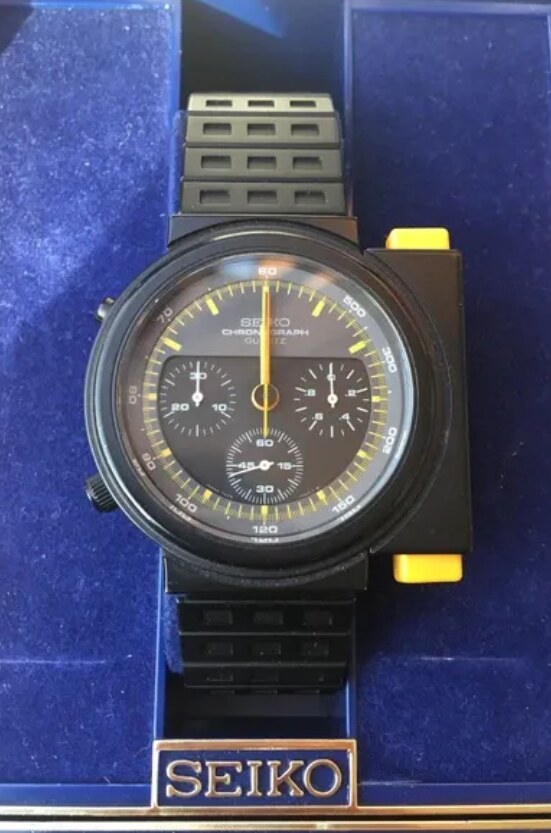 Seiko Giugiaro 7A28-7000 portée par Sigourney Weaver dans Aliens