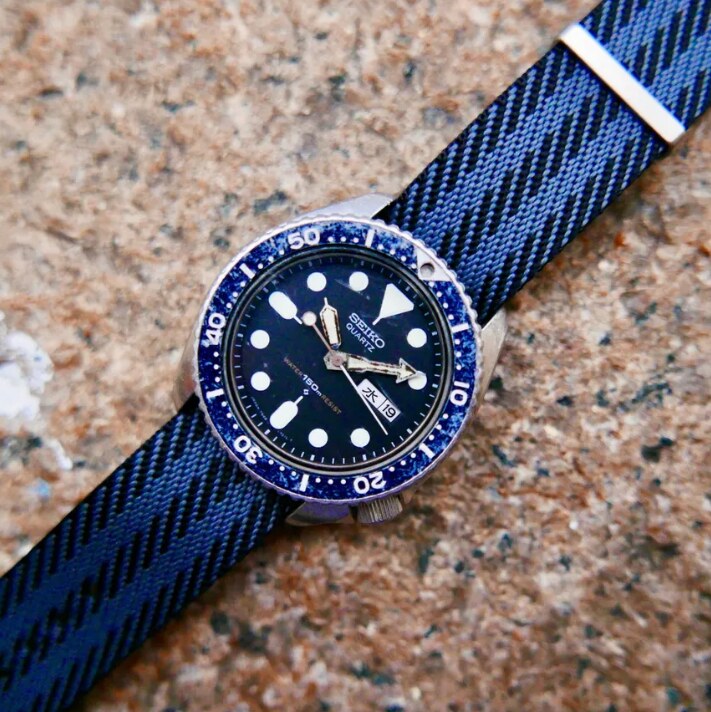 Seiko 7548 quartz diver vintage Belgique