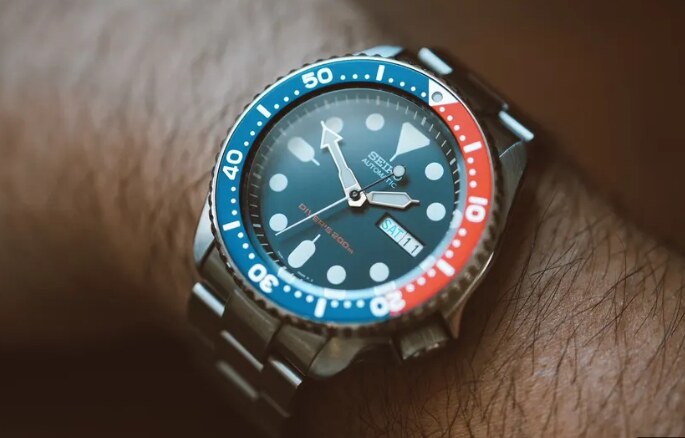 Seiko SKX009 Pepsi vintage Belgique