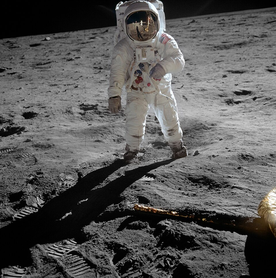 Buzz Aldrin sur la surface lunaire, Apollo 11, juillet 1969, photo NASA