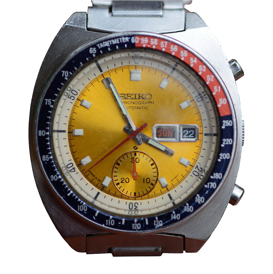 La Seiko 6139 Pogue : cadran jaune, calibre automatique, le chrono qui a conquis l'espace