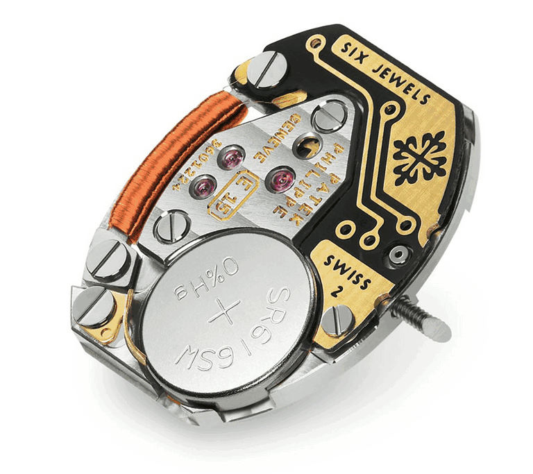 Mouvement quartz Patek Philippe haute horlogerie six rubis
