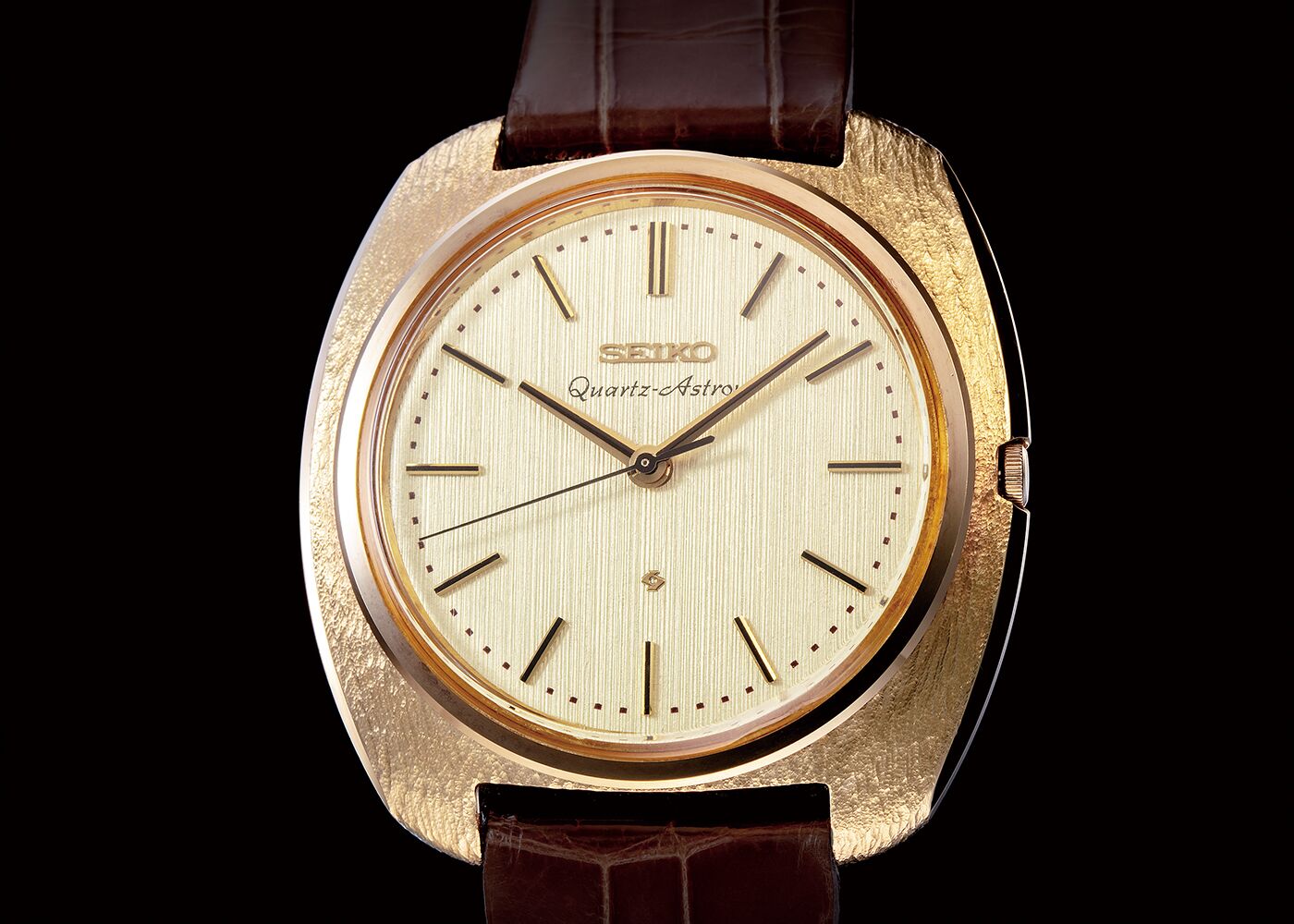 Seiko Astron 35SQ première montre quartz histoire horlogerie 1969