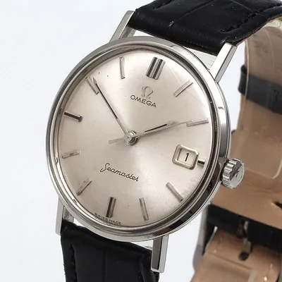 Omega Seamaster DeVille 14775 zilveren wijzerplaat